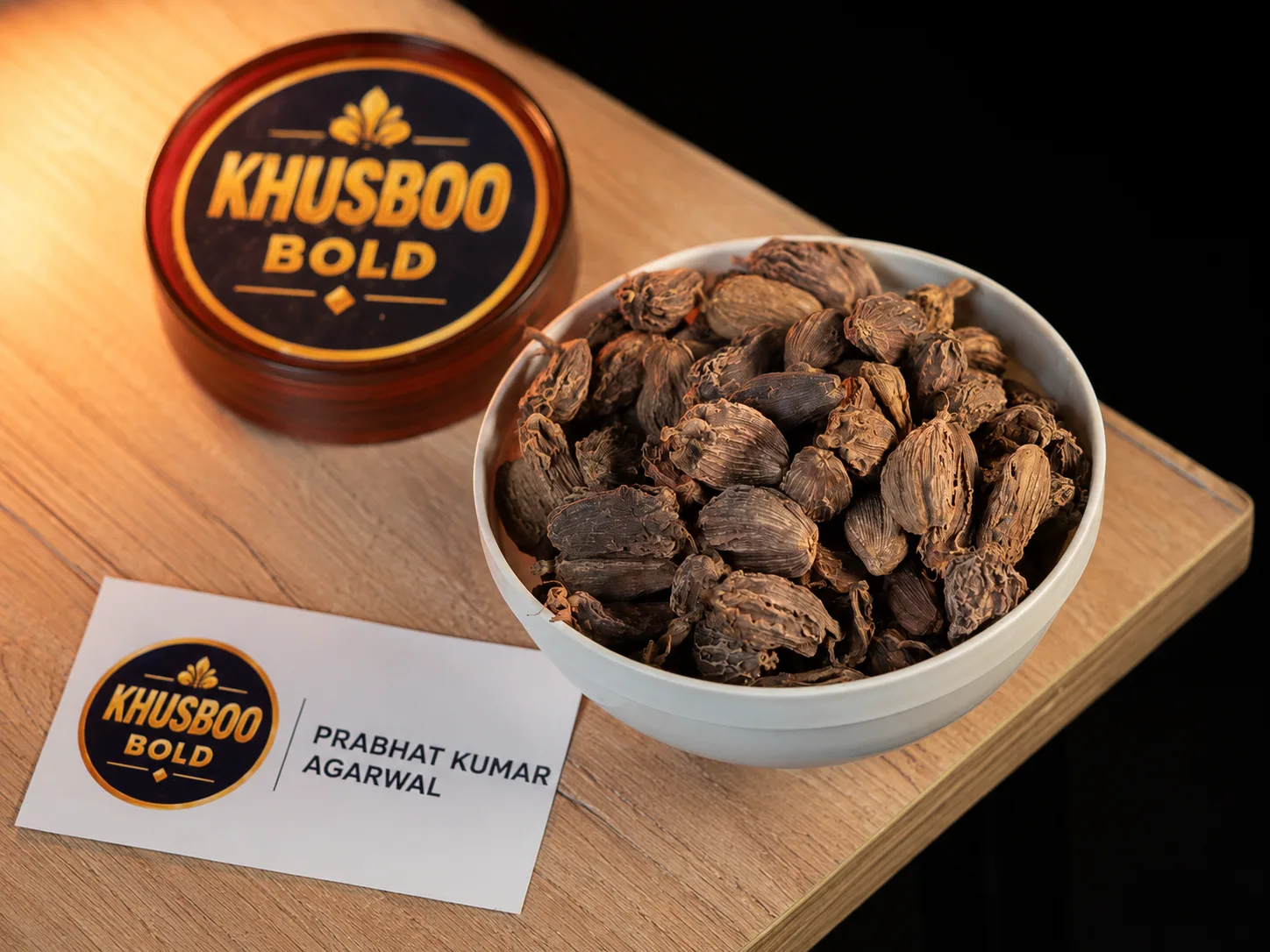 Khusboo Bold Black Cardamom - Image 1
